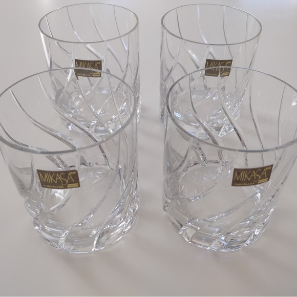 Mikasa Dining Mikasa Olympus Double Old Fashioned Glasses Poshmark
